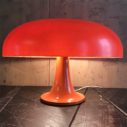 First Edition of a Nesso Table Lamp by Artemide orange