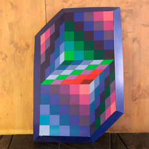 Relief By Victor Vasarely