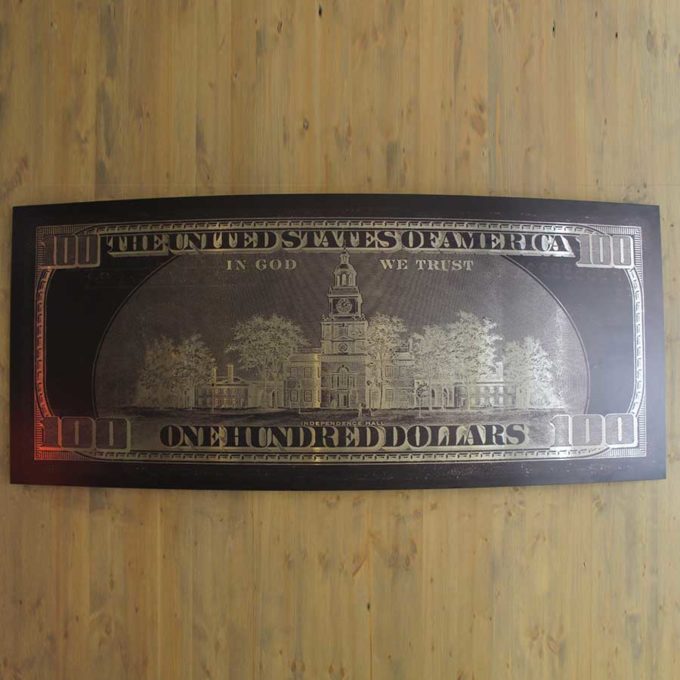 Sculpture Matrice US Dollars
