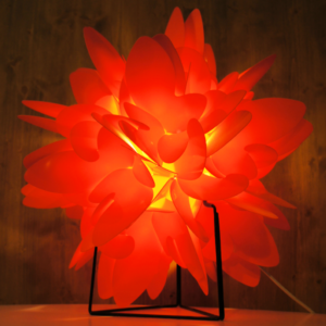 Structure luminaire RAOUL RABA « Rose des Sables »
