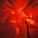 Structure luminaire RAOUL RABA « Rose des Sables »